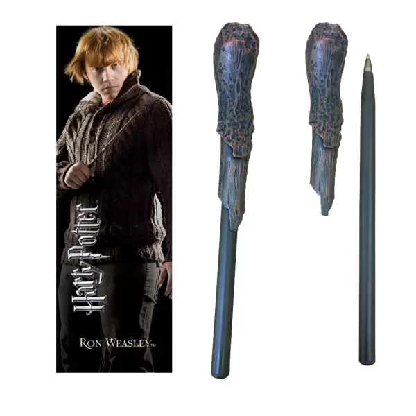 Bolígrafo Varita & marca páginas Ron Weasley