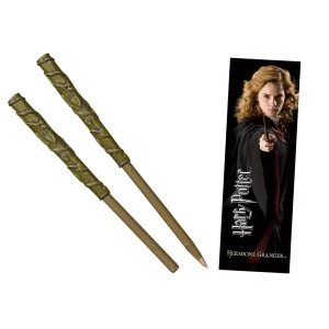 Bolígrafo Varita & marca páginas Hermione Granger