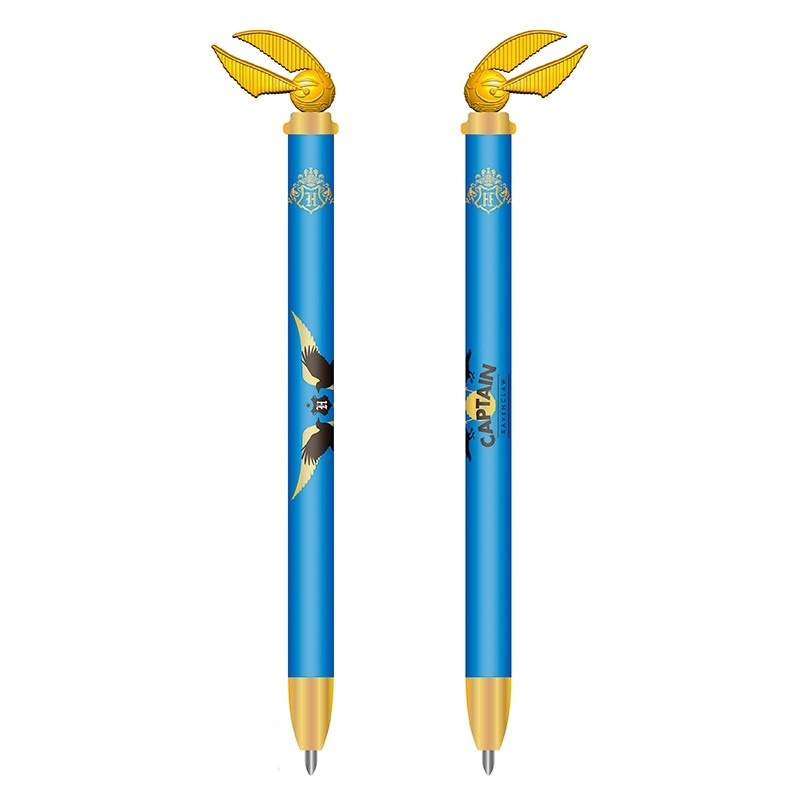 Bolígrafo Quidditch de las casas con Snitch Dorada 3 Bolígrafo Quidditch de las casas con Snitch Dorada - Imagen 3