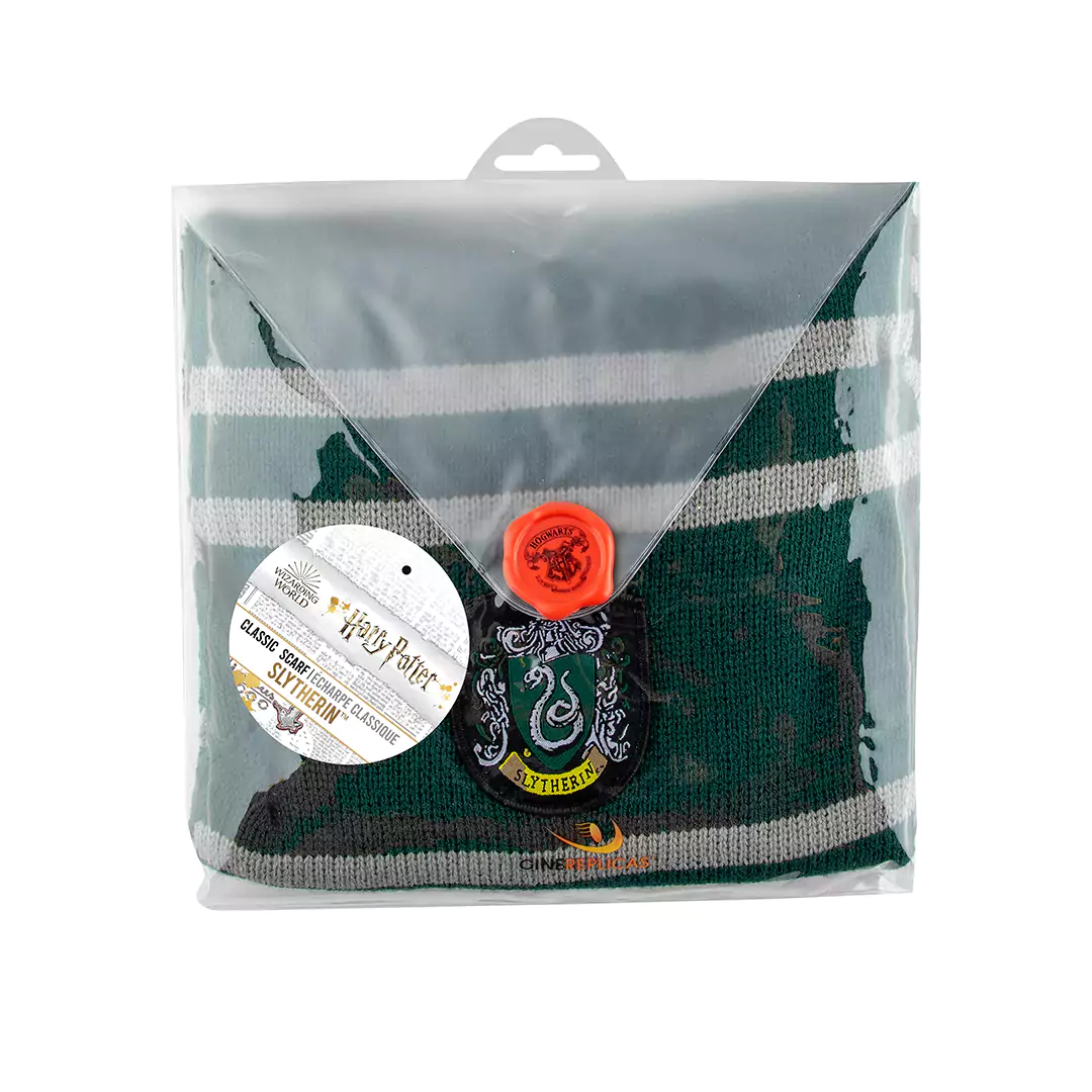 Bufanda - Casa Slytherin 190 cm 3 Bufanda - Casa Slytherin 190 cm - Imagen 3